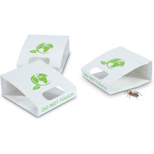 30-Pack Spider & Insect Traps: Versatile, Pre-Baited, Non-Toxic - Controls Bed Bugs, Silverfish & More with Easy Installation