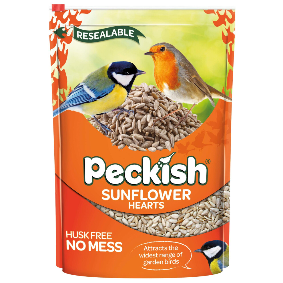 Peckish 60051102 Sunflower Hearts For Wild Birds, 2 Kg