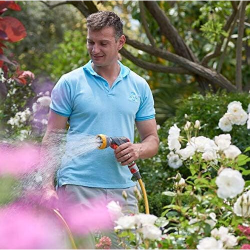 Hozelock HOZELOCK - Multi-Jet Spray Gun Pro : For Intensive Use, Multi-task Gun, Ergonomic, Comfortable to Use and Robust, Lockable and Flow-controlled: 7 2