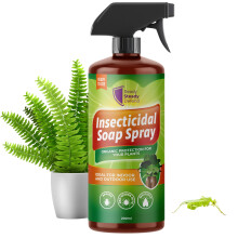 Insecticidal Soap Spray for Plants 200ml ? Natural Pest Control for Indoor & Outdoor Use ? Kills Aphids, Spider Mites, Whiteflies and More ? Natural