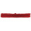 Vikan 31794 Fine Sweep Floor Broom Head, Polypropylene Block, 16-1/2" Polyester Bristle, Red 2