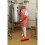 Vikan 31794 Fine Sweep Floor Broom Head, Polypropylene Block, 16-1/2" Polyester Bristle, Red 5
