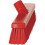 Vikan 31794 Fine Sweep Floor Broom Head, Polypropylene Block, 16-1/2" Polyester Bristle, Red 3