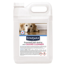 STARWAX Pet-Friendly Cleaner ? Cleans and Deodorises ? Fruity Scent ? Bleach-Free ? For Homes with Pets ? Concentrated Formula ? 5L Covers up to