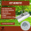 REPELEM Flat Bottom Tunnel Mole Trap Reusable Mole Traps, Rust-Free Garden Protection Humane Vole & Mole Killer, Powerful Mole Deterrent | Large, Pack 2