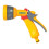 Hozelock HOZELOCK - Multi-Jet Spray Gun : Ideal for Daily Use, Multi-tasking Gun, Locking Function and Flow Control, 5 Patterns: Cone, Jet, Fast Fill, Fine 1