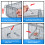 Anyhall 2-Pack Rat Traps Humane Live Mouse Cage Traps (Silver) 5