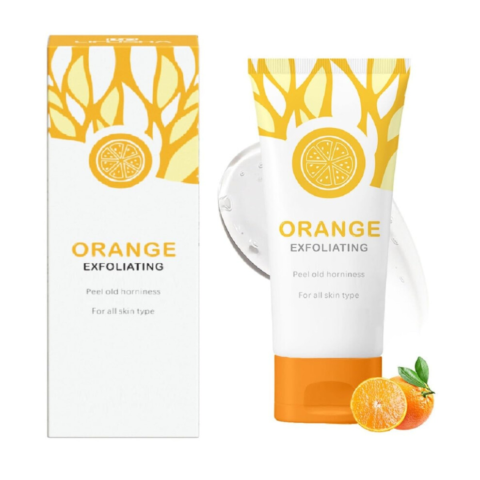 Orange Natural Peeling Gel Face Exfoliating Scrub For Deep Cleansing And Moisturizing 50G