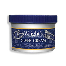 Wright's 14 silver polishing cream, 3-in-1, general purpose, for removal of startup, cleaning, gloss and protection of silver, tin, porcelain, car