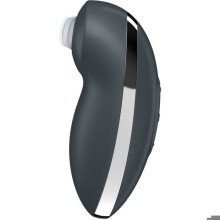 Vibrateur - SATISFYER - TAP &amp; CLIMAX 2 - Silicone doux - 11 programmes de vibrations - Compact