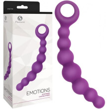 Chapelet Anal - Emotions - Silicone 100% - Violet - Stimulation Progressive