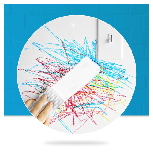 Flash Flash Ultra Power Magic Eraser, Stain Remover, 32 Erasers (16x2), Multi Surface Cleaner 1