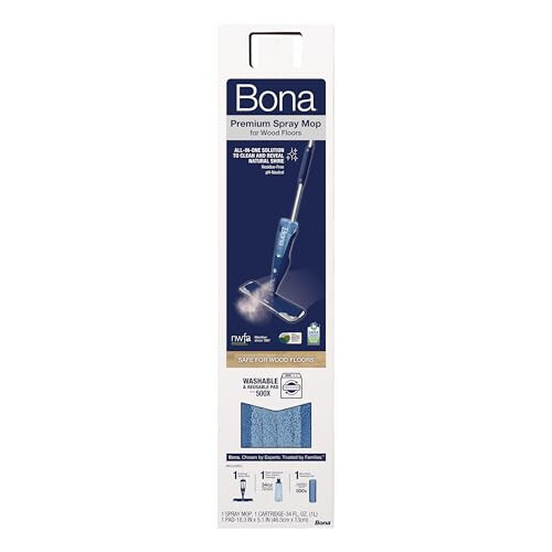 Bona Premium Spray Mop, Microfiber, For Hardwood Floors 1