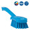 Vikan 419288 Short Handle Scrubbing Brush- Stiff - Gray 4