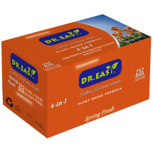 DR.EASY Dryer Sheets Plant Based Formula 252 Ct Fabric Softener sheets for Laundry Spring Fresh Essential Oil Scented No Artificial Fragrances No Dyes