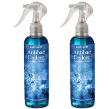 Pack of 2 Lakeland 250ml Antibacterial Fridge & Freezer De-Icer Spray ? Speeds Up Clearing Ice