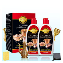 Meuvcol Copper & Brass Cleaner and Polish ? 500g Gentle Copper Polishing Cream for Pots, Pans, Sinks, Cups, Antiques ? Restores Shine, Gentle Removes