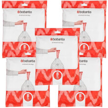 Brabantia Bin Liners, Size B, 5 L 3 Pack
