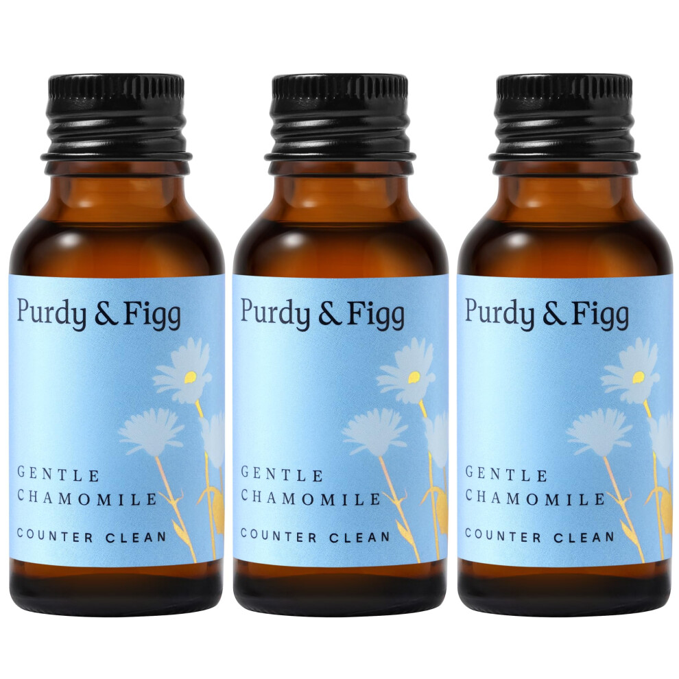 Purdy & Figg | Counter Clean Mixed Refill Kit | All-Purpose Cleaning Spray With Organic Essential Oils | Natural & Non-Toxic | Home & Kitchen