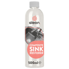 GLEAN Composite Sink Restorer | 500ml | Restores Faded And Discoloured Composite Granite & Quartz Sinks | Suitable for All Suraces | Non-Toxic Food