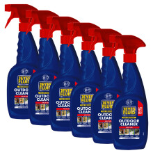 Jeyes Fluid Outdoor Cleaner Spray (750ml, Pack of 6) ? Ready to Use Disinfectant ? Fluid Spray Kills 99.9% of Bacteria ? Patio Cleaner for Paths, Pet