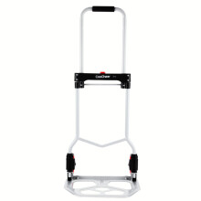 Sack Truck, Aluminium Sack Truck, Folding Pannier Rack, Transport Cart Foldable, Ideal for Industrial and Household, Maximum Load Capacity 120 kg