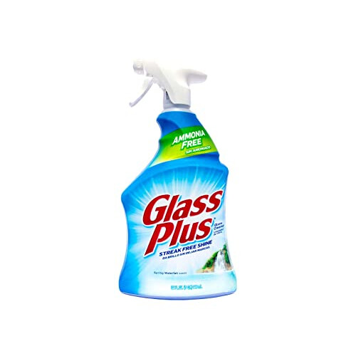 Glass Plus Glass Cleaner, 32 fl oz Bottle, Multi-Surface Glass Cleaner 1