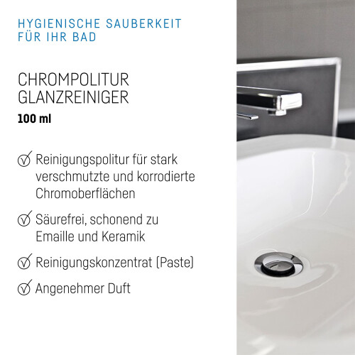 Cramer 30150 Chrome Post Polish Concentrate 100 ml, White 2
