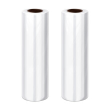 ATOMUS 2 Rolls Self Adhesive PE Food Grade Cling Film 0.015mm Clear Pallet Wrap 30cmx100m for Tattoo Armrest Instrument Supplies Tattoo Wrap Skin