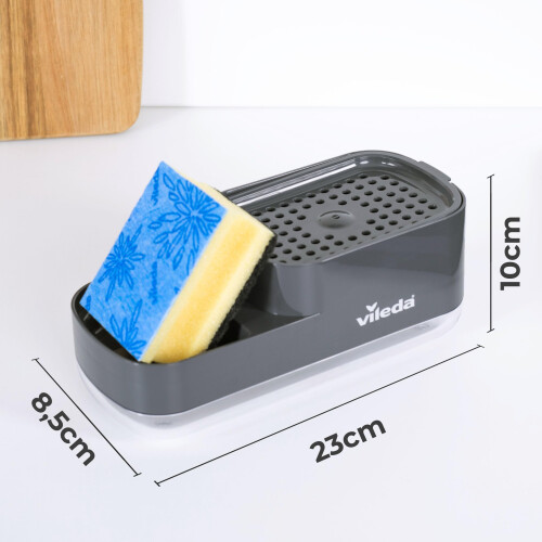 Vileda Vileda Pump Detergent Dispenser, Darkgray, S 1