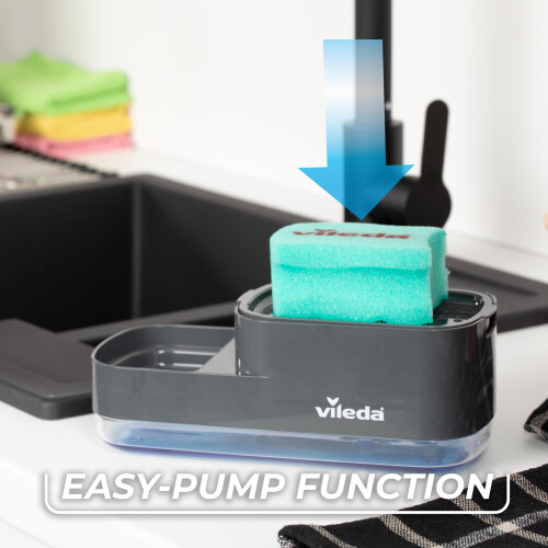 Vileda Vileda Pump Detergent Dispenser, Darkgray, S 2