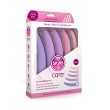 SKINS Dilators for Women Medical Grade 5 Piece Vaginal Dilator Set ? Medical Grade Dilators for Vaginismus Relief & Intimate Health