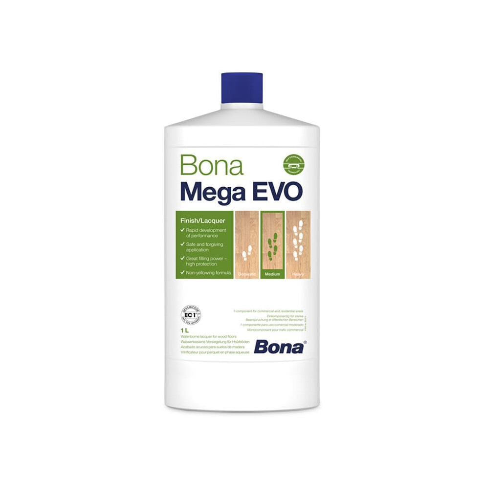Bona Mega Evo (Extra Matt 1L) 5051221876634
