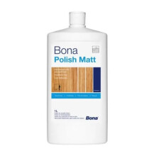 Bona Polish Matt Code WP500313006 - For Solid, Engineered, Real Wood Floors and a variety of other Floor Types -1Litre