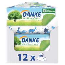 Danke Handkerchief Box, Pack of 12