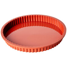 Silikomart Silicone Fluted Tart/ Quiche Pan, Large