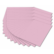 Folia 614/50 26 Photo Mounting Board 300 g / m?, DIN A4, 50 Sheets, Pink