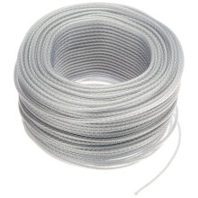 JUWEL 30024 Replacement Washing Line for Rotary Airer, Plastic, Transparent, 62 m