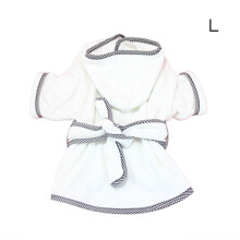 Roupão de banho para cães e gatos, toalha de secagem rápida e superabsorvente com capuz, roupa de dormir macia para animais de estimação, ideal