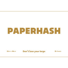 Paperhash - Professional Paper for Concentrates, Extracts, Waxes and Oils (23 cm x 36 cm | 25 Sheets)