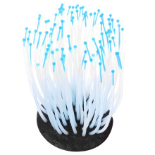 Décorations lumineuses pour aquarium en silicone, non toxiques et sans danger pour les poissons. Motif récif corallien réaliste qui brille sous