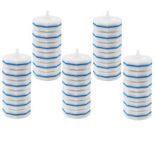 Nudiuhis Disposable Toilet Cleaning System Disposable Toilet Flushable Refill Brush Flushable Refills Toilet Wand Refills 30Pcs