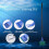 5 σε 1 ξύστρες φυκιών κιτ καθαρισμού ενυδρείου ψαριών καθαριστικό χαλικιού 2