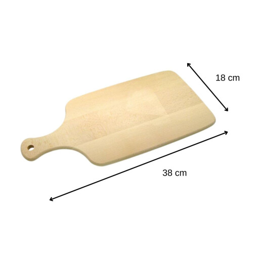 Fackelmann Chopping Board with Handle 38 x 18 cm Beech 2