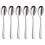 WMF Vision Cromargan Protect Espresso Spoons, Silver, Set of 6 1