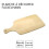 Fackelmann Chopping Board with Handle 38 x 18 cm Beech 4