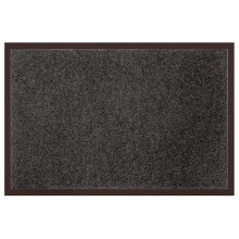 Tapis Deco 80 x 120 cm Uni Anti-Dust Doormat, Gris Grey