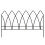 Arched Gothic Lawn Edger 2