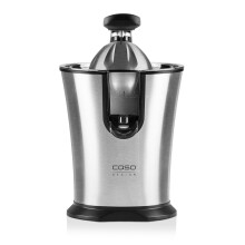 Caso CP 300 Electric and Powerful Design Citrus Juicer with Universal Cone for All Common Citrus Fruits, 160W, Drip Stopper, Stainless Steel Filter,