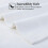 Home City, Bed Linen Set, White - Pillow 4